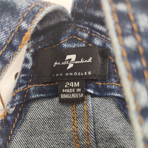 7 for All Mankind Baby Overalls, Shorts, Size 24 Months - Picture 10 of 10
